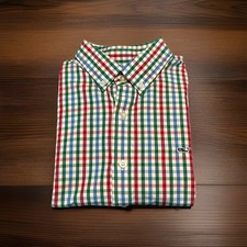 Vineyard Vines Boys Gingham Button Down Shirt Multicolor Size XL
