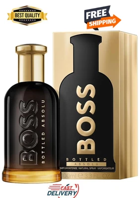 HUGO BOSS BOTTLED ABSOLU FOR MEN 100ML PARFUM INTENSE SPRAY BRAND NEW & SEALED