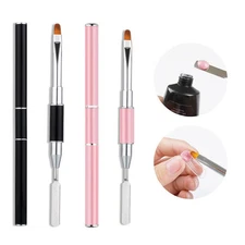 New 1/3PCS Nail Art Brushes Thin Manicure Brush Polygel French Nail Gradient