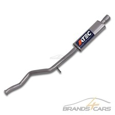 ATEC MITTELSCHALLDÄMPFER SCHALLDÄMPFER FÜR PEUGEOT 206 CC 2.0 S16 BJ 00-07