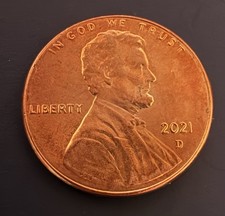2021 D Lincoln Shield Small Cent Copper RD Uncirculated Coin