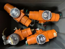 +GF+ 220 PVC/FPM Lot (4x) Electrically Operated Ball Valve DN40 Double Acting