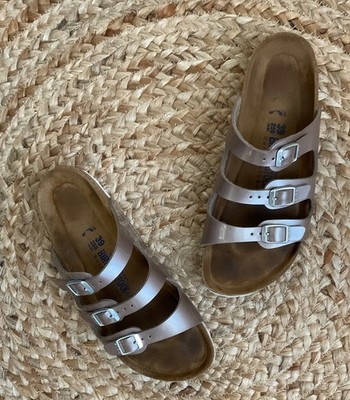 BIRKENSTOCK  'Florida' Birko-Flor EUR39 US8-8.5 Soft Footbed | HARD to FIND !!