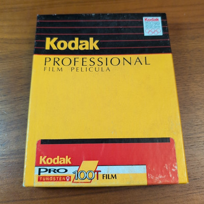 Kodak Professional Tungsten 100T Pelicula EMUL 3731 10 4x5 in Exp 11/1999