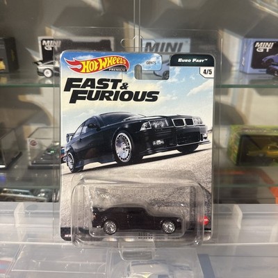 Hot Wheels Fast & Furious Euro Fast Premium BMW M3 E36 #4 *MINT