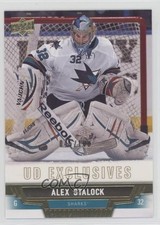 2013-14 Upper Deck UD Exclusives 45/100 Alex Stalock #257 4p5