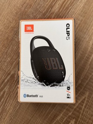 JBL Clip 5 Bluetooth Lautsprecher in schwarz