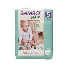 Bambo Nature Eco-Nappy Size 5 - 22 Nappies 0.56 per nappy