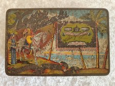Antike Blechdose Nestor Gianaclis Cigarettes Queen Mainz Orient-Motiv