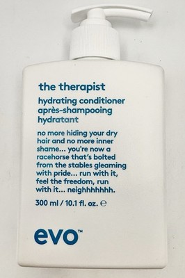 EVO The Therapist Hydrating Conditioner 10.1 fl oz (300ml) For Dry Hair NEW