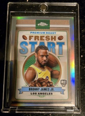 2024-25 Topps Chrome Bronny James Jr. Fresh Start SP - LA Lakers