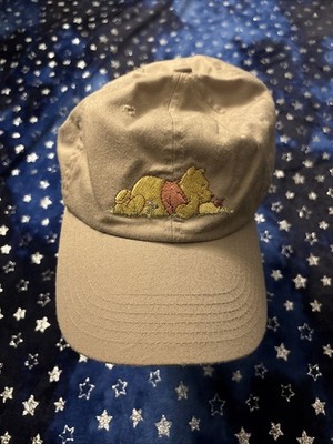 Disney Winnie the Pooh With Flower Classic Character Adjustable Baseball Hat Cap