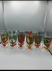 Vintage Anchor Hocking 12 Days of Christmas Glass Tumblers YOU CHOOSE