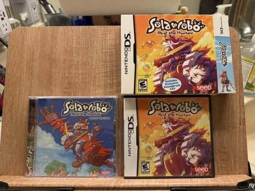 Solatorobo: Red the Hunter (Nintendo DS, 2010) with CD Soundtrack - CIB - Mint