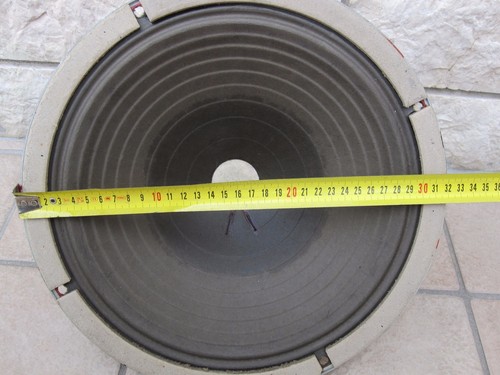 Speaker Klangfilm AlNiCo 12.6" TELEFUNKEN SIEMENS 1950's NOS horn VINTAGE STEREO - Picture 7 of 10