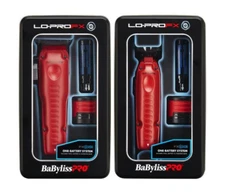 BaBylissPRO FXONE LO-PROFX Matte Red Clipper & Trimmer  | FX829MR & FX729MR