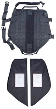 Tactical Scorpion Level IIIA 3A Dog Body Armor Canine Police Vest Harness D5