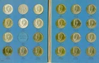 1964 -1985 Kennedy Half Dollars Set Whitman Coin Folder 1964 1964 D & 40% coins+