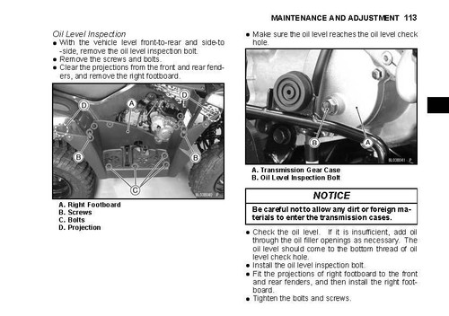 Libro manual del propietario Kawasaki BRUTE FORCE 300 2017 - Imagen 7 de 12