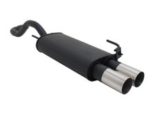 Novus Sportendschalldämpfer für VW Polo IV (6N/6N2)Facelift 2 x 76mm RL-Design