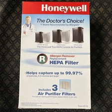 Lot Of 3 Honeywell HRF-R3, APP1 Filter R True HEPA Replacement Filter - 3 Pack