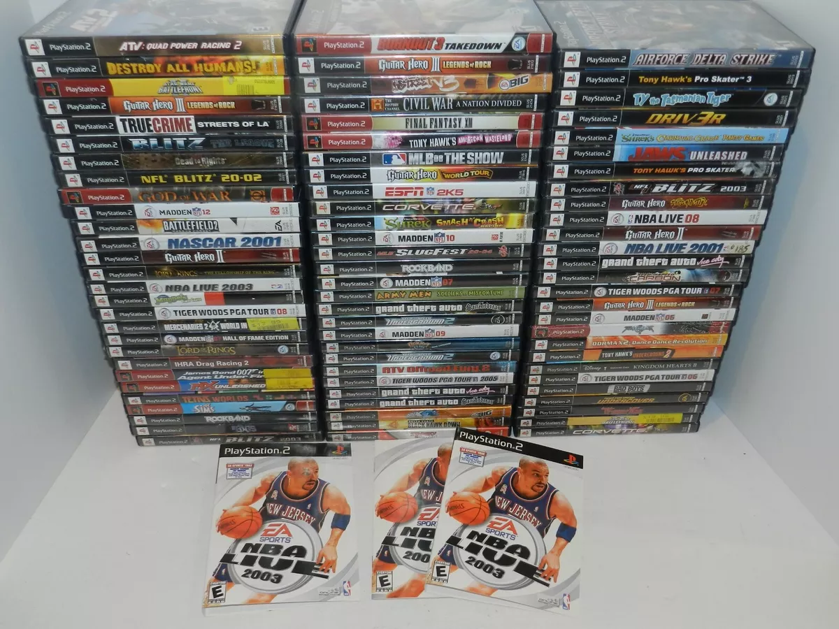 Case Playstation 2 Games, Playstation 2 Games Box