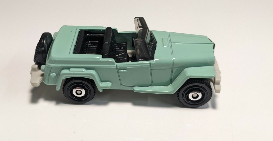 2021 Matchbox Light Green 1948 Willys Jeepster 1:64 Diecast