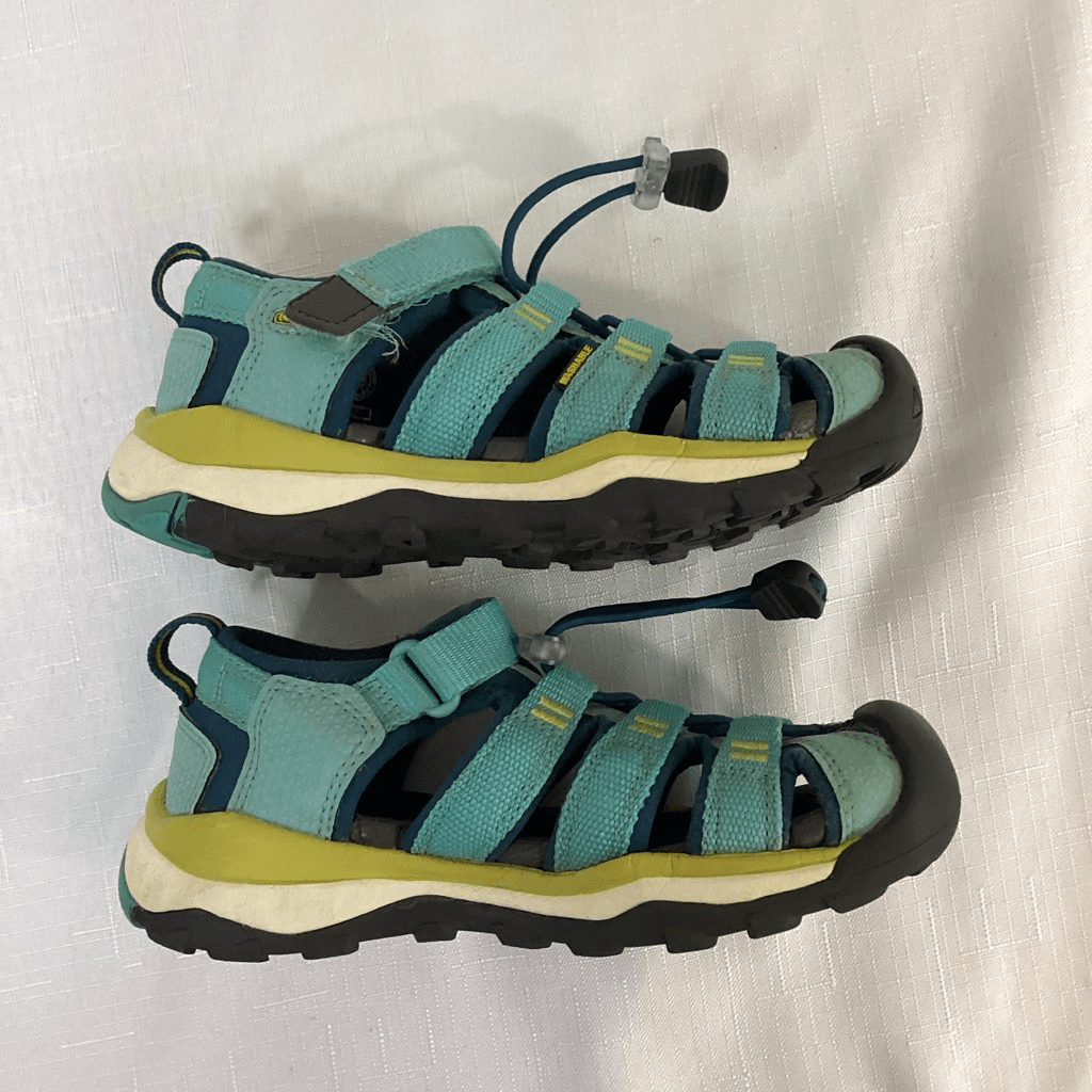 KEEN sandalo impermeabile blu navy e acqua ragazzo taglia 11