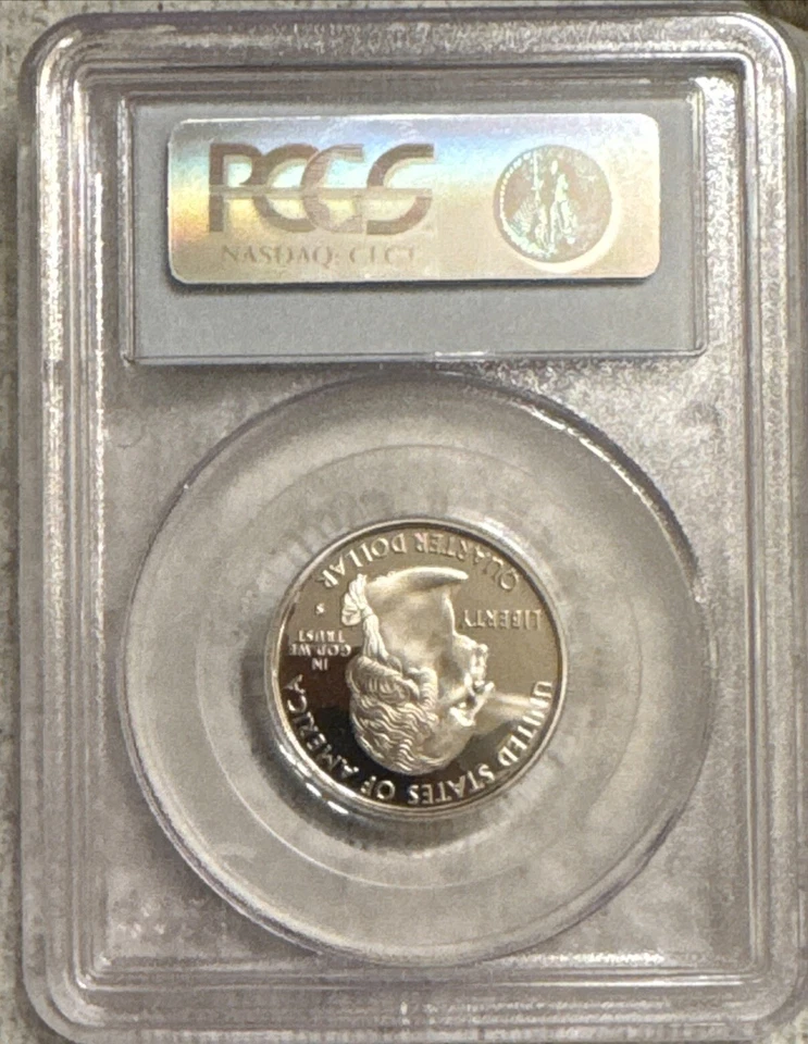 2007-S 25c PR69 DCAM Washington State Quarter PCGS Graded Certified - Image 2 of 2