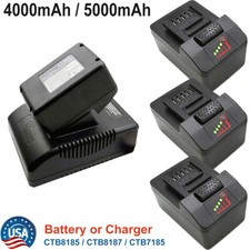 CTB8185 Battery for Snap on 18V 4Ah CTB8187 CTB7185 CT7850 CTC720 Charger Li-ion