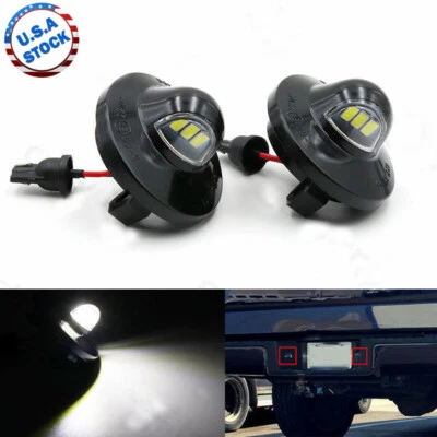 LED License Plate Light Housing fit for 99-16 Ford Superduty F250 F350 F450 F550 - Bild 1 von 4
