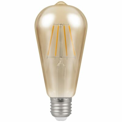 2 x LED Glühbirne Eichhörnchen Käfig 5W E27 Vintage Filament warmweiß 2200K