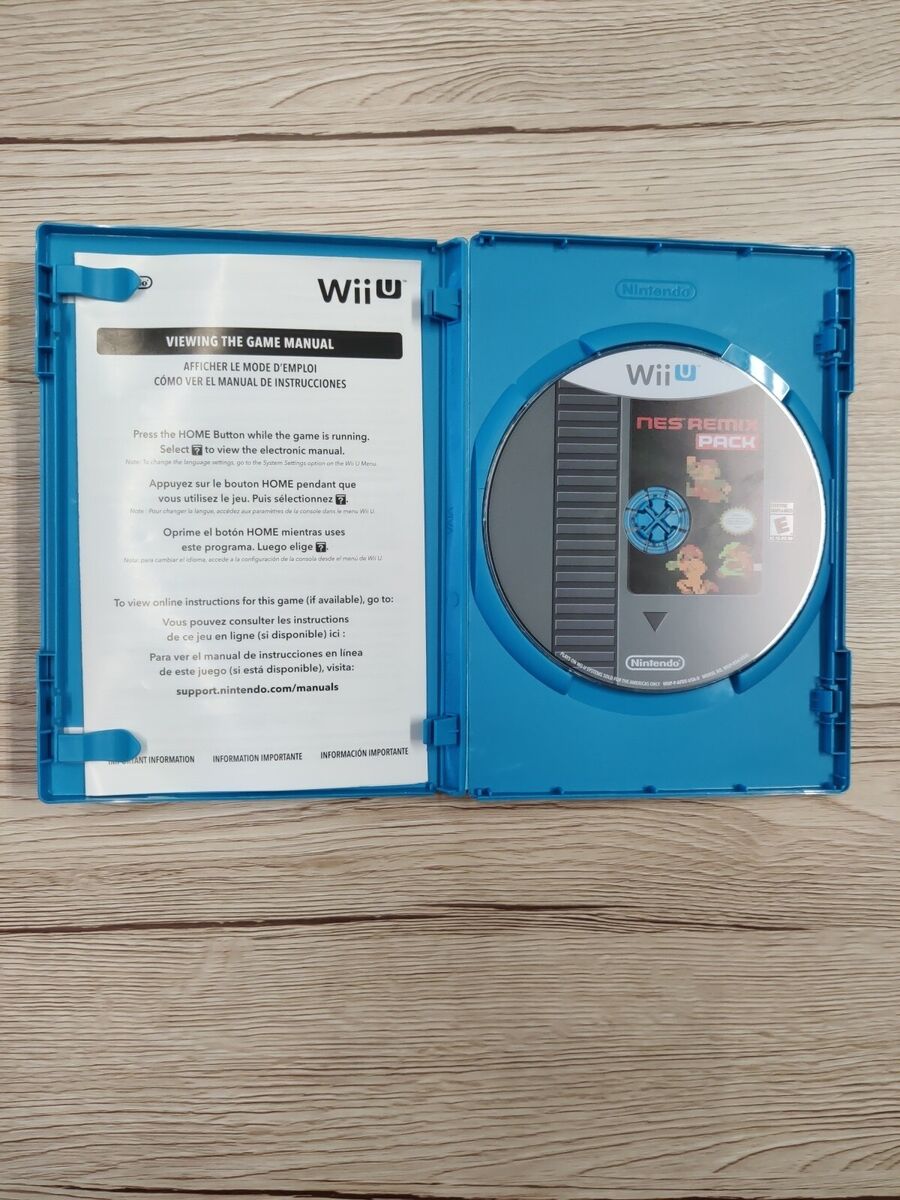 NES Remix Pack (Nintendo Wii U, 2014) Game Nintendo Selects