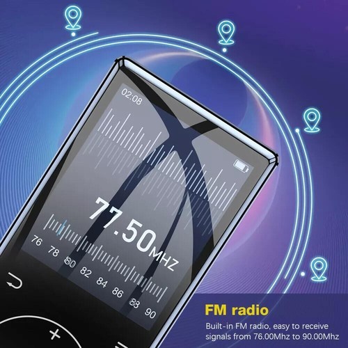 Bluetooth Support 128GB MP4/MP3 Lossless Music Player FM Radio Recorder Sport UK - Picture 6 of 20