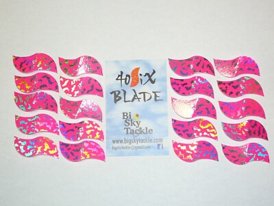 406 SPINNER BLADES CATCH FISH AND MAKE YOU SMILE , GREAT FOR CRAWLER HARNESSES 