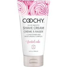 Coochy Frosted Cake Shave Cream 3.4 Oz Rash Free for Sensitive Skin