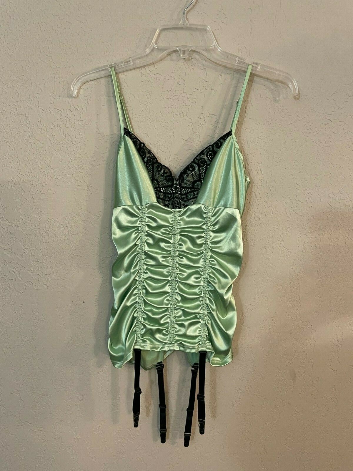 Shirley of Hollywood Corset with Garter Straps Size 3… Gem