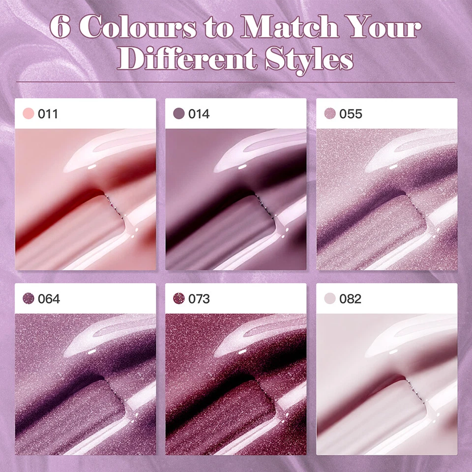 Gel Nagellack Set Uv Farbwechsel Gel Nagellack Set Thermo Shellac Gell - Bild 3 von 4