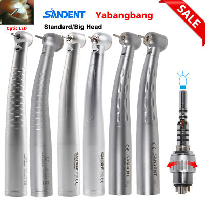 KaVo Style Dental Fiber Optic LED Turbine Handpiece /6Hole Quick Coupler U1S