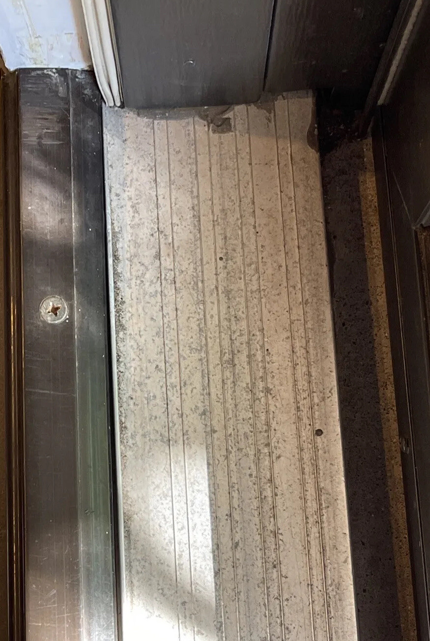 Exterior Door Sill Cap Kit Door Weatherstrip Threshold Door Sweep Black