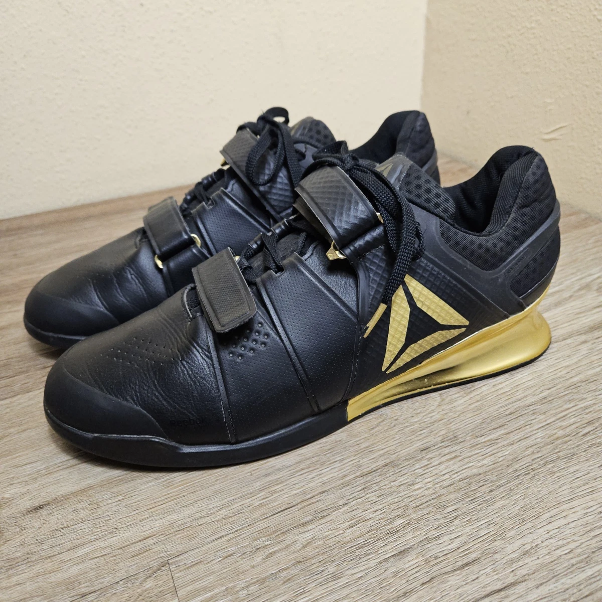 Reebok Legacy Lifter Black Gold for Sale | Authenticity Guaranteed