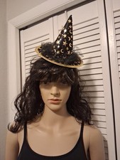 Mini Witch Hat On Headband New