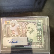 Leaf Metal So Money 2023 Roschon Johnson Autograph Rookie Card SM-RJ2 4/4