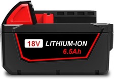 NEW 18V 6.5AH For Milwauk 18V 6.0Ah Battery M18 XC 6.0 48-11-1860 48-11-1850