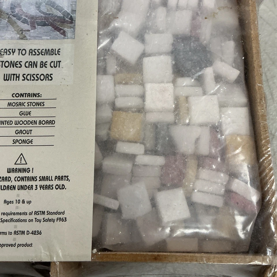 Stone By Stone Mosaic Making Kit Bird #102 NEW - Image 3 of 4