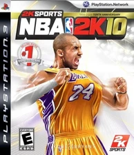 NBA 2K10 For PlayStation 3 PS3 Basketball Very Good 9E