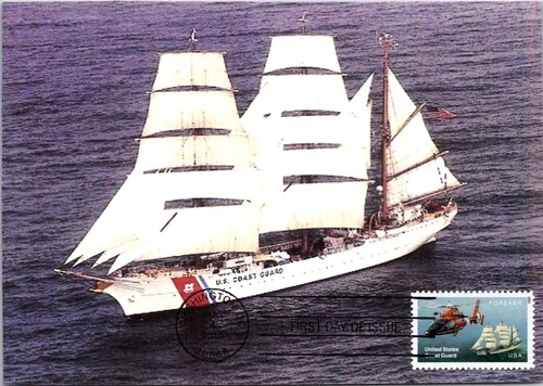 Dr Jim Stamps Maximum Card United States Coast Guard Forever Fdc