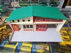Vintage Matchbox Lesney MF-1 Fire Station Green Roof Rare 1964-67