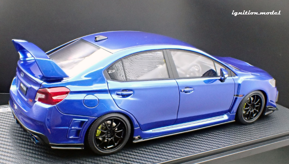 ignition model IG3610 1/18 SUBARU WRX CBA-VAB STI Blue