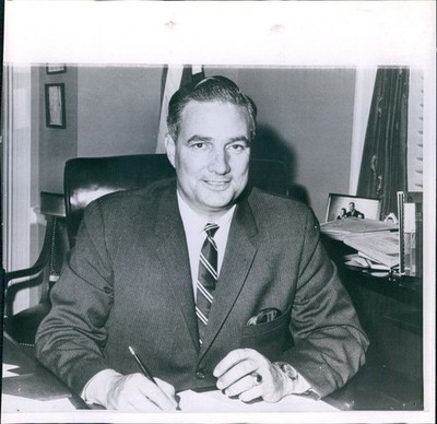 1967 Photo Pat Jennings House Clerk Representative Va Capitol Hill Wa Office 7x9
